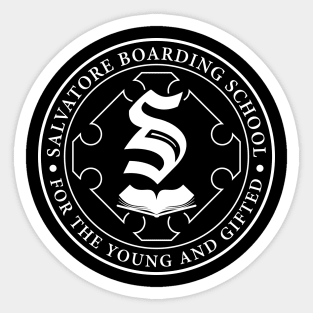 Salvatore Boarding School Crest Sticker